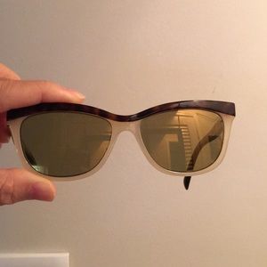 Fendi frames with slight mirrored/tinted lenses